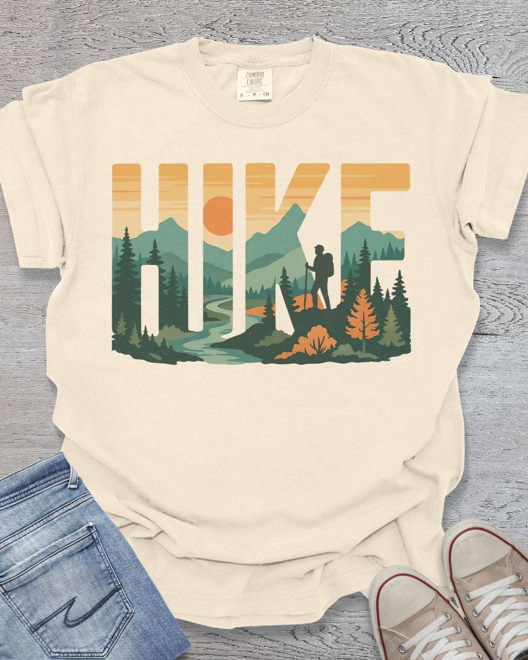 Golden Hour Hike Premium Tee