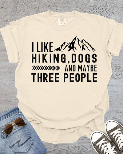 Hiking & Dogs Premium Tee