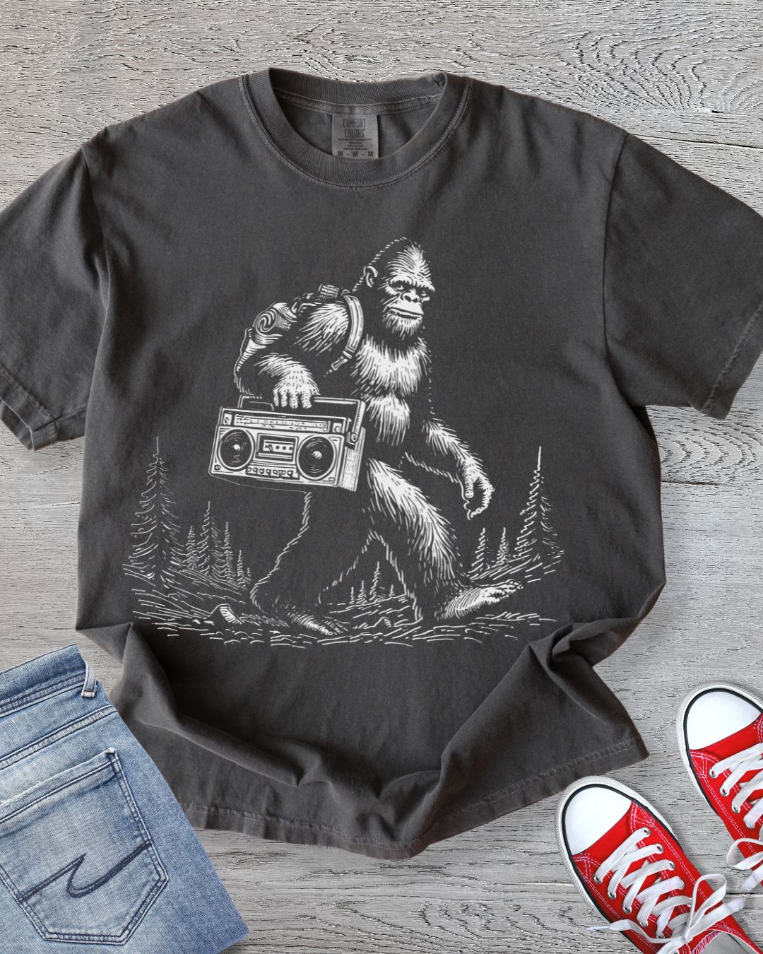 Sasquatch Hiker Premium Tee