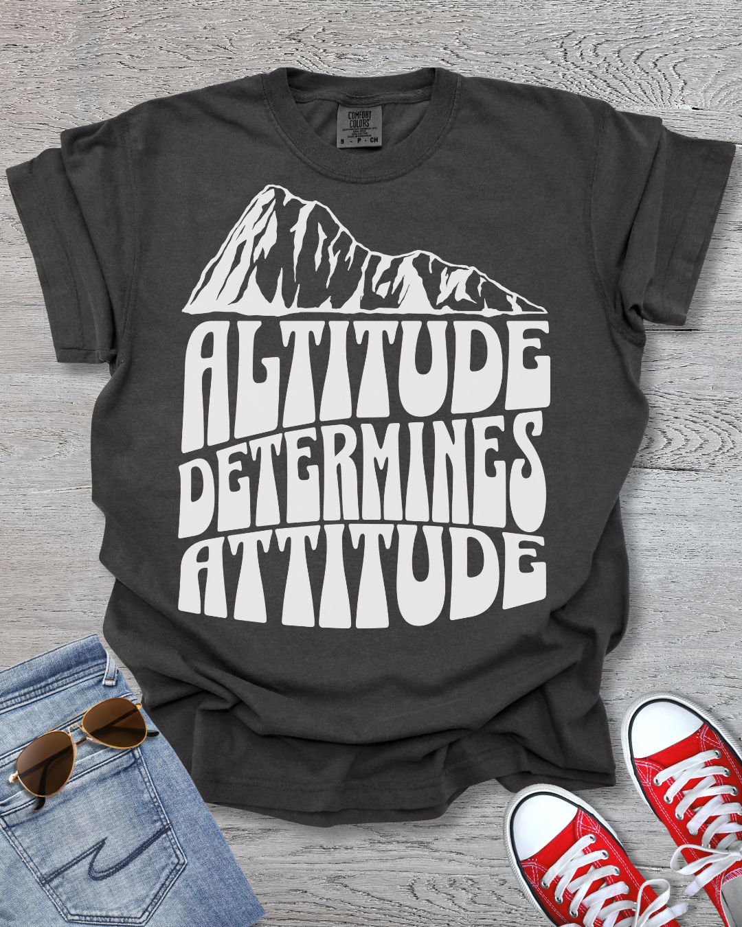 Altitude Determines Attitude Premium Tee