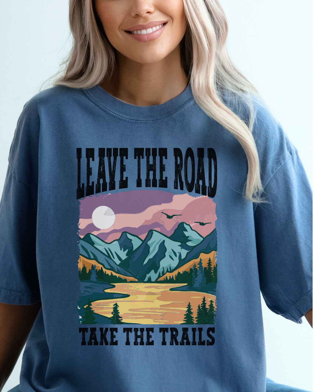 Leave the Road take the Trails Premium Tee