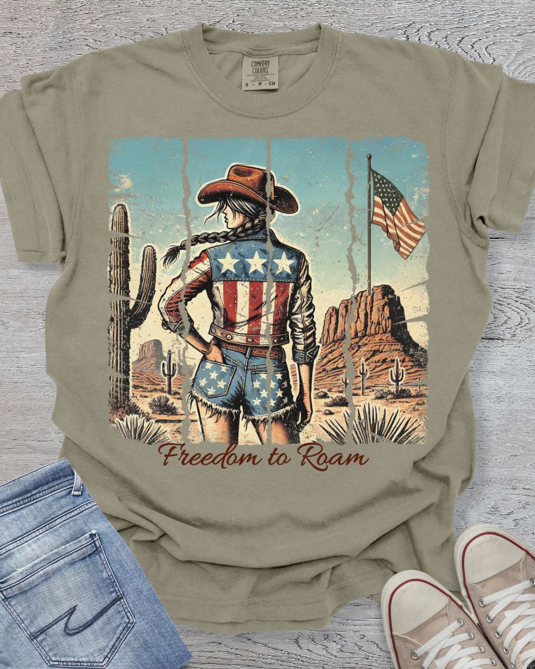 Freedom to Roam Premium Tee