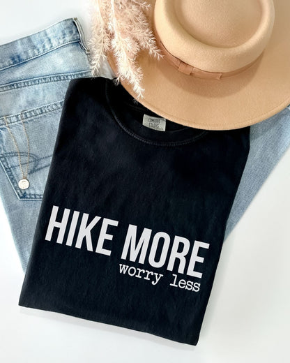 Hike More Worry Less Premium Tee