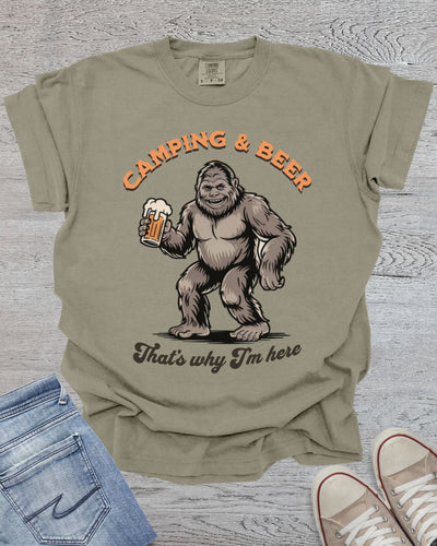 Camping & Beer Premium Tee