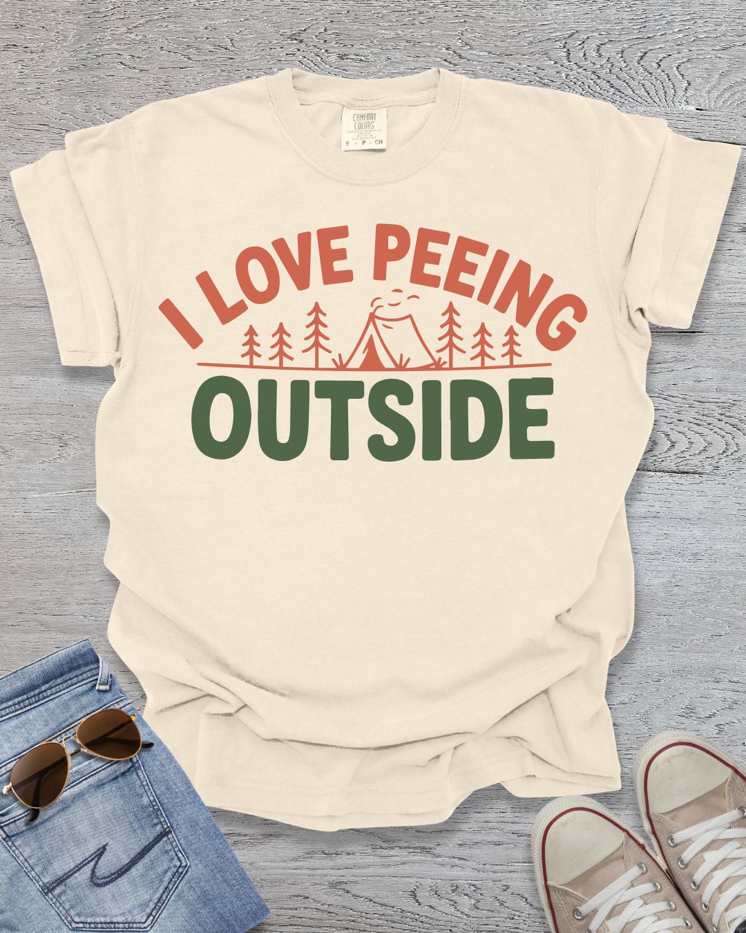 Love Peeing Outside Premium Tee
