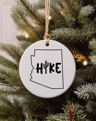 State Hiking Ornaments