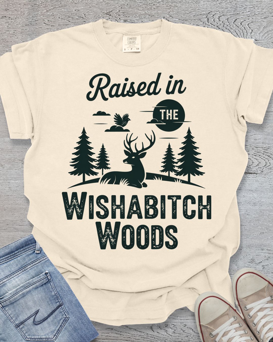 Raised in the Woods Premium Tee