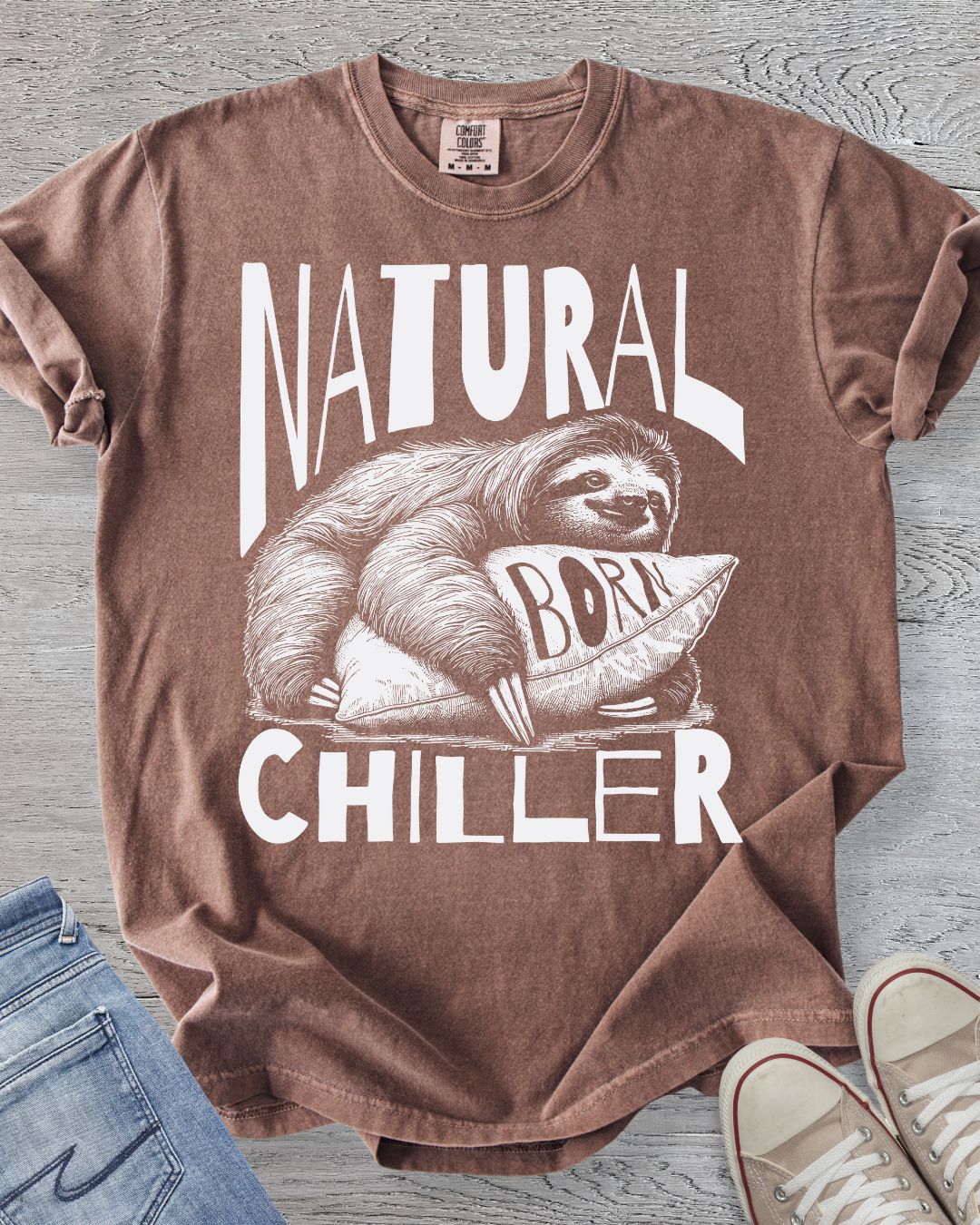 Sloth - Natural Born Chiller Tee