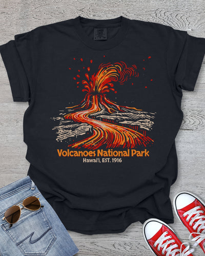 Volcanoes National Park Premium Tee