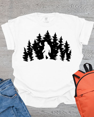 Bigfoot Takes a Stroll Premium Tee