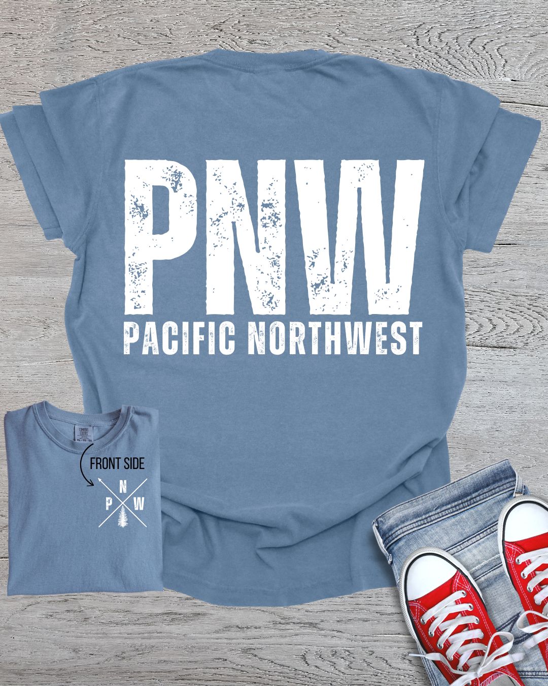 PNW Front/Back Premium Tee
