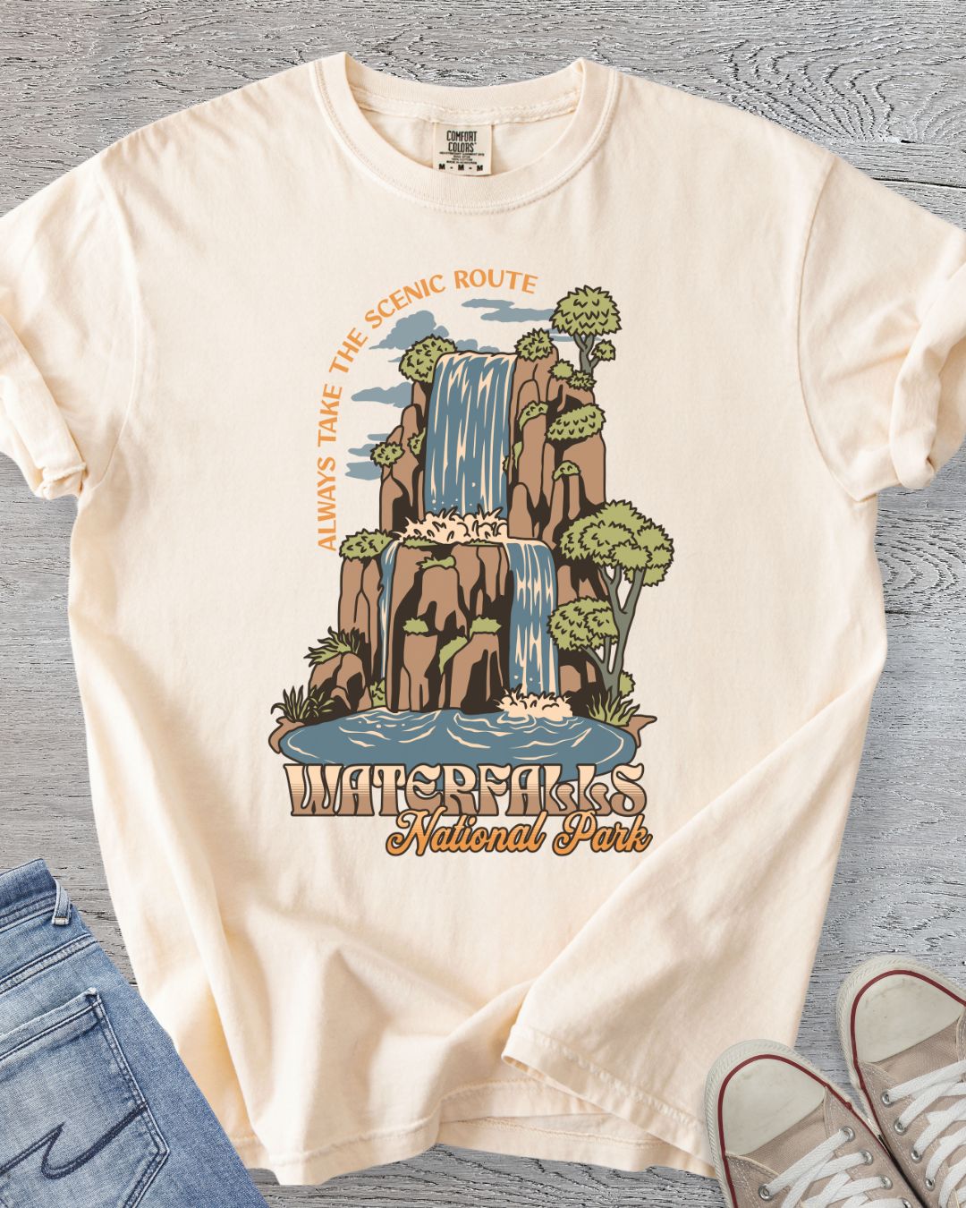 Waterfalls National Park Premium Tee