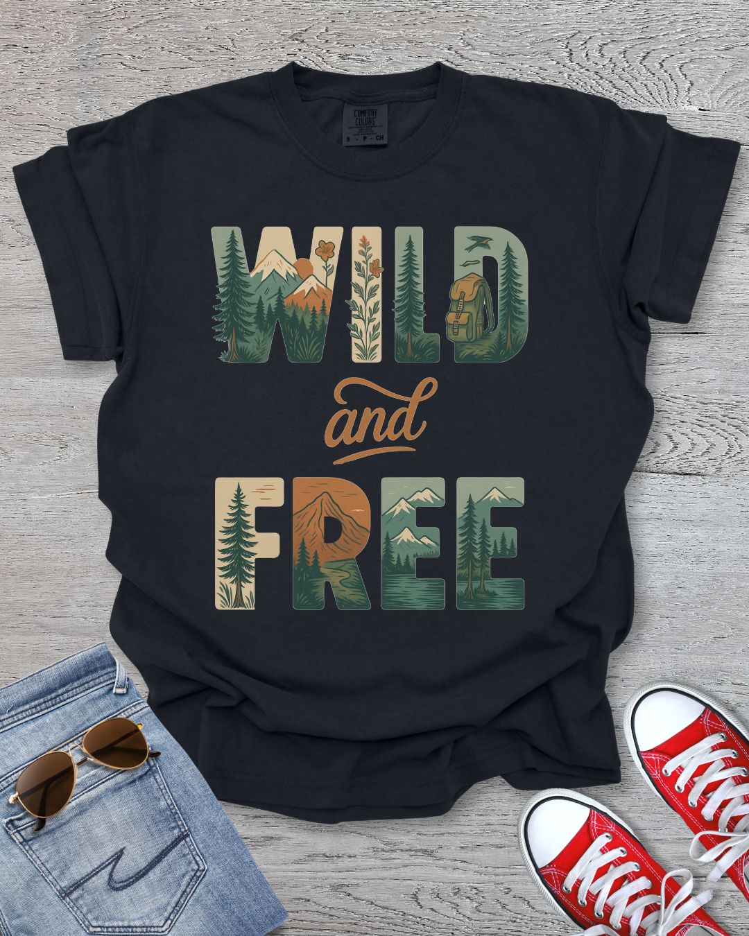 Wild & Free Premium Tee
