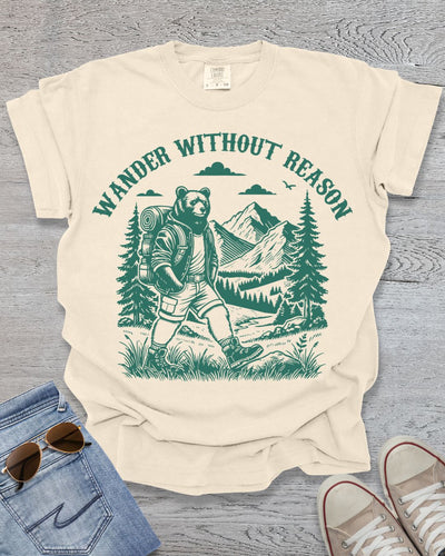 Wander Without Reason Premium Tee
