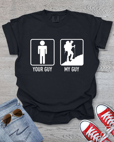 My Guy Climbs Mountains Premium Tee