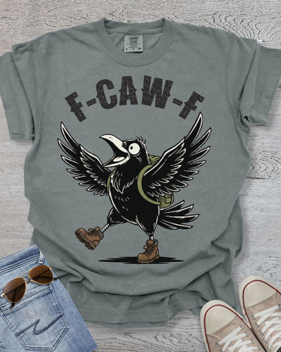 F Caw F Crow Hiking Premium Tee