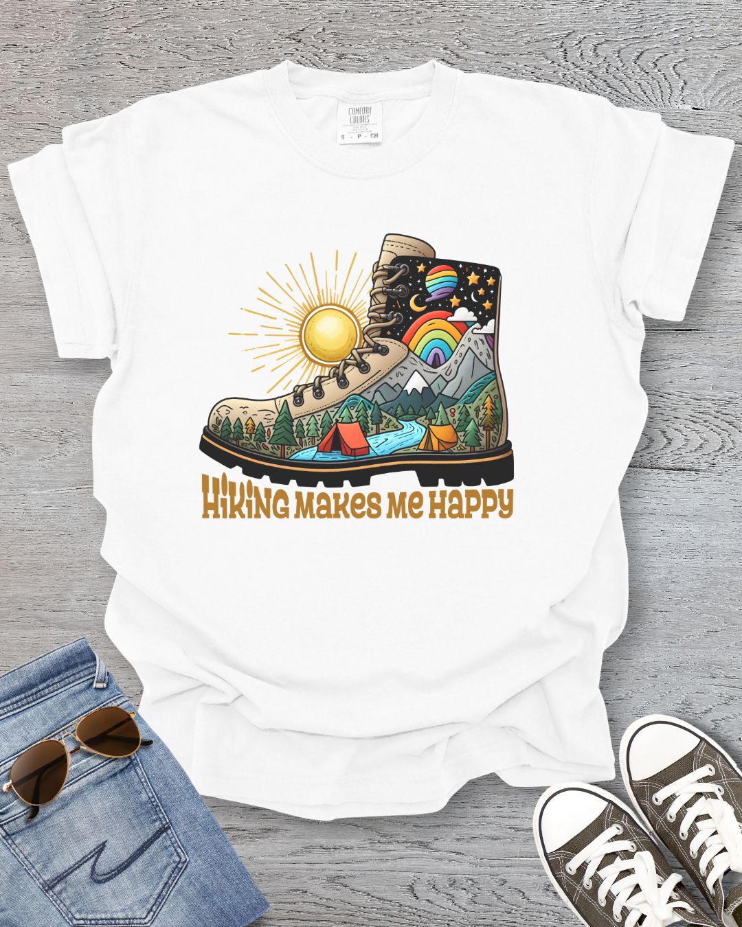 Happy Hiker's Boot Premium Tee