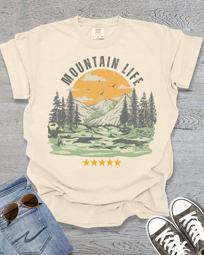 Mountain Life 5 Star Premium Tee