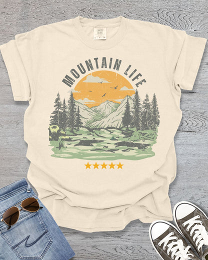 Mountain Life 5 Star Premium Tee