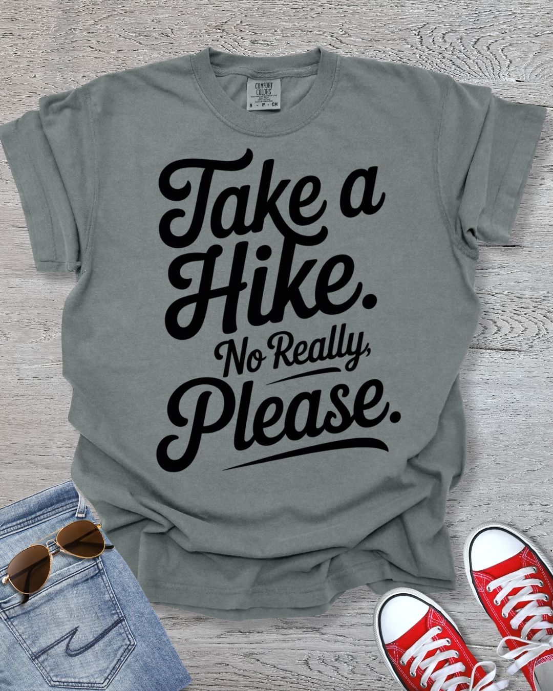 Take a Hike, Please Premium Tee