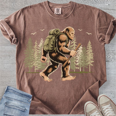 Bigfoot Gone Hiking Premium Tee