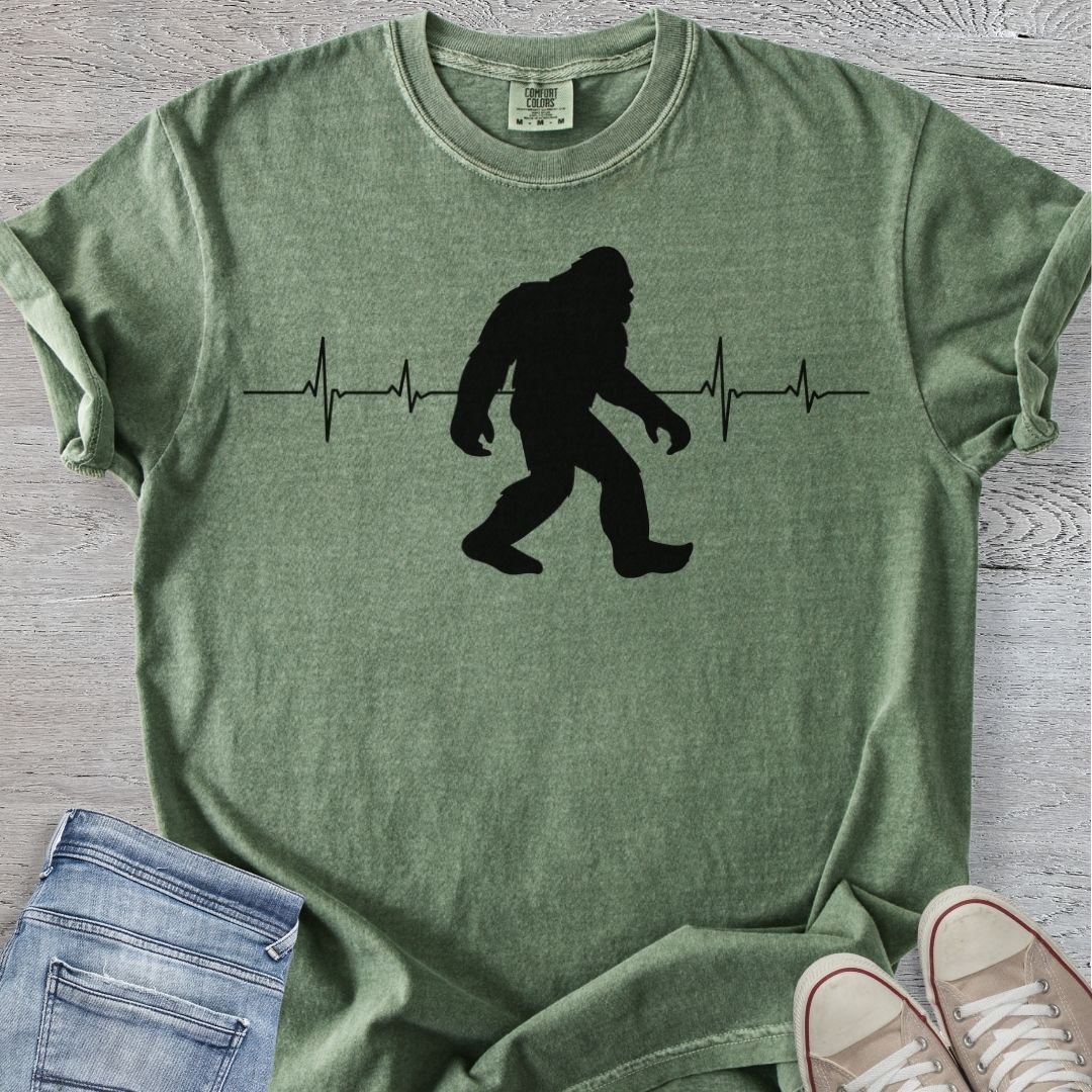 Bigfoot Heartbeat Premium Tee