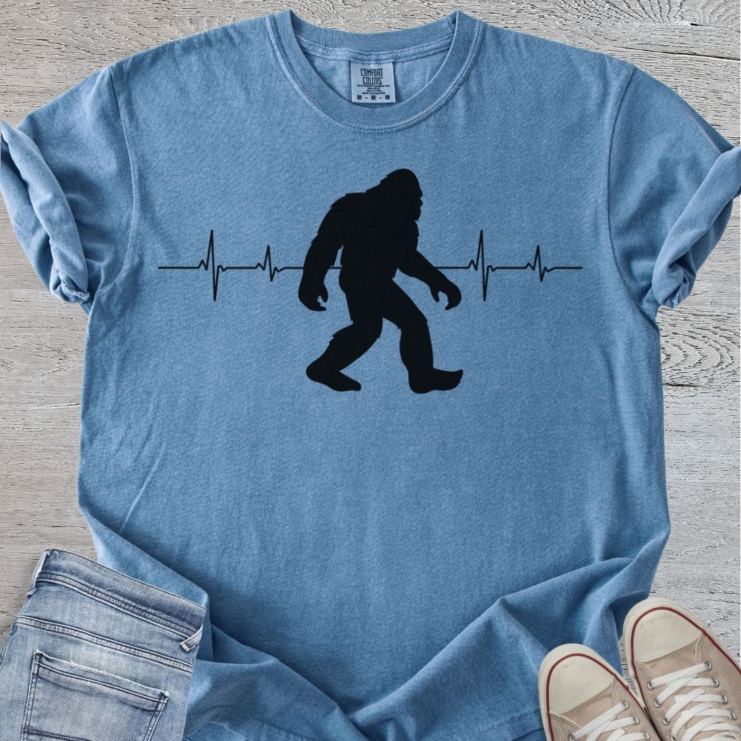 Bigfoot Heartbeat Premium Tee