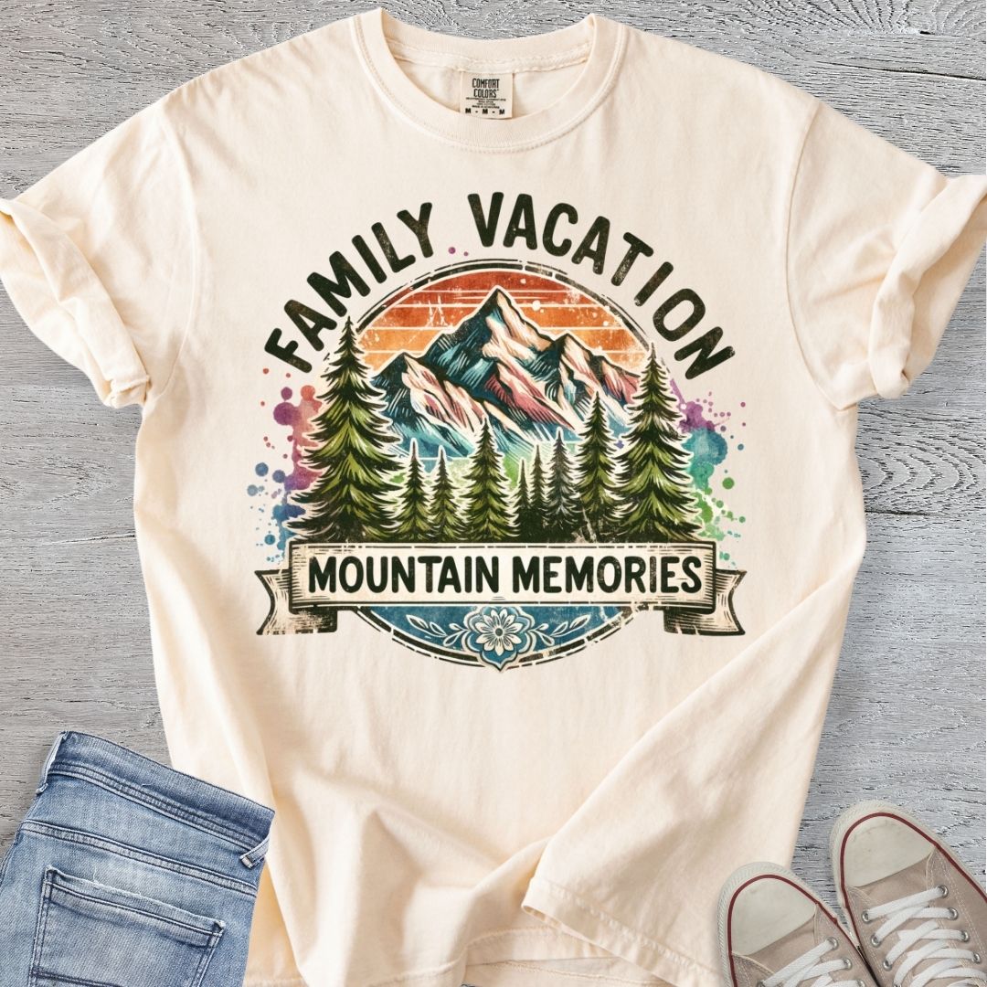 Mountain Family Vacation Premium Tee