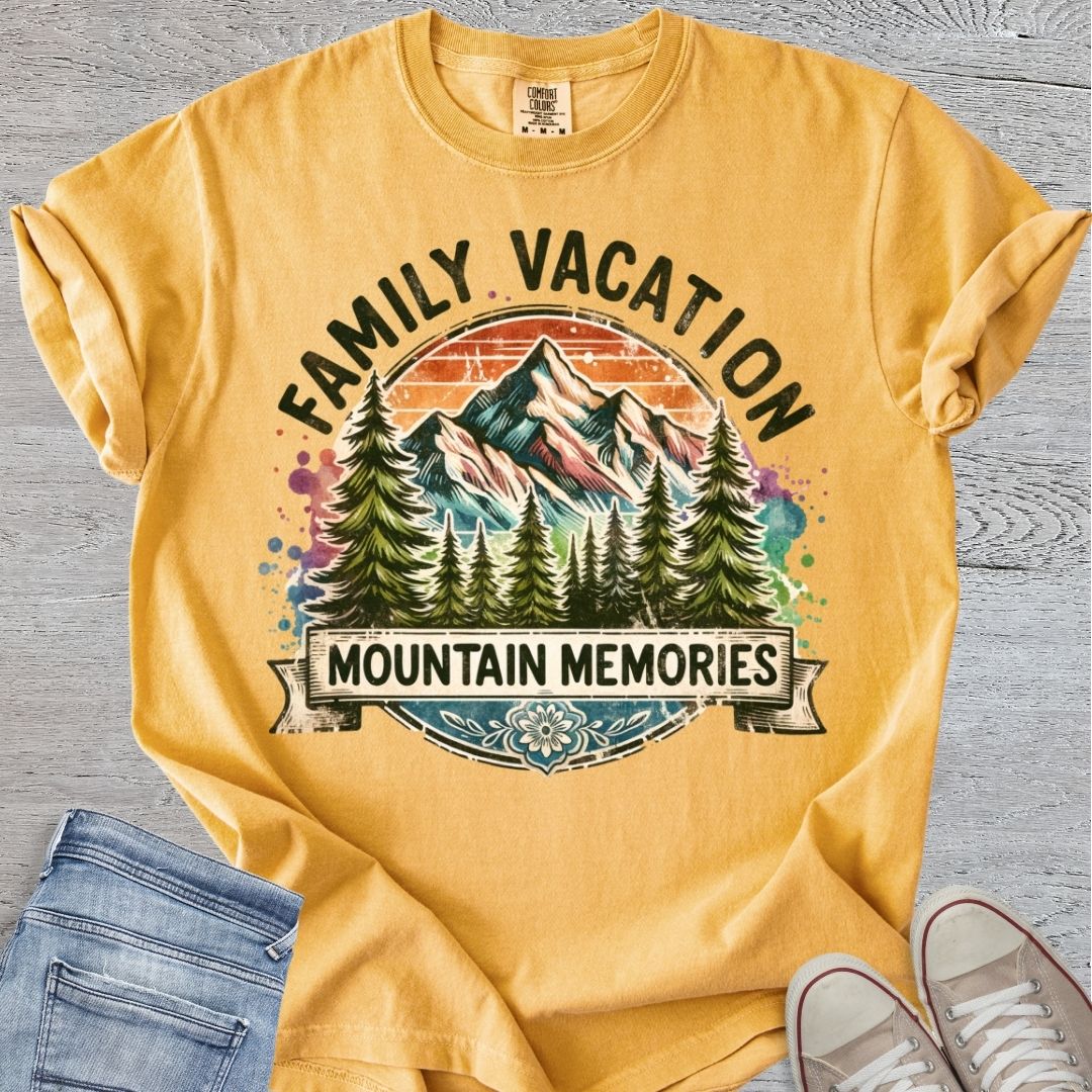 Mountain Family Vacation Premium Tee