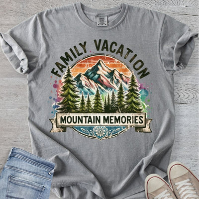 Mountain Family Vacation Premium Tee