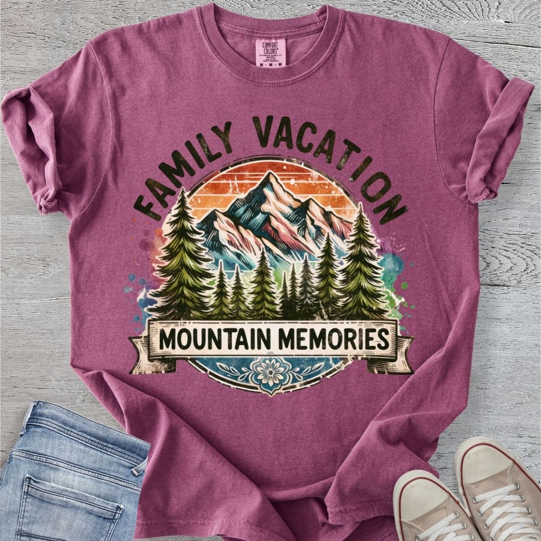 Mountain Family Vacation Premium Tee