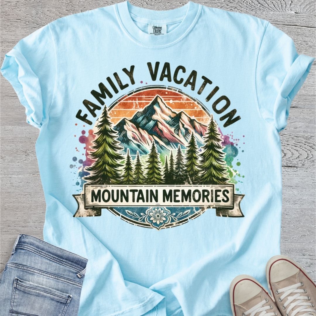 Mountain Family Vacation Premium Tee
