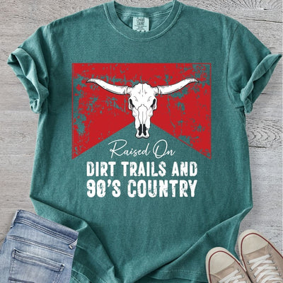 Dirt Trails & 90s Country Premium Tee