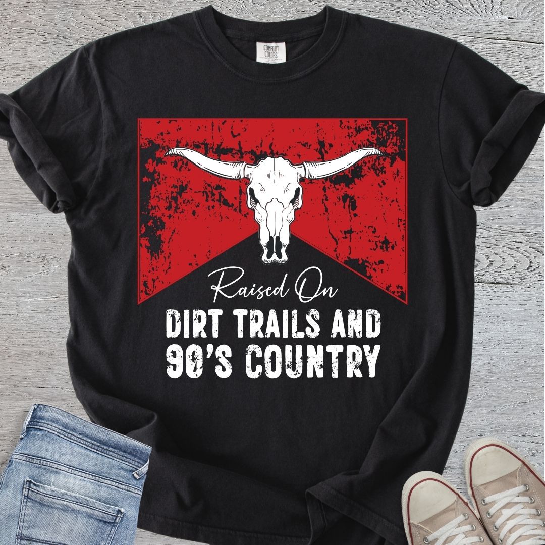 Dirt Trails & 90s Country Premium Tee