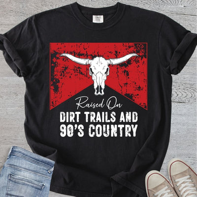 Dirt Trails & 90s Country Premium Tee