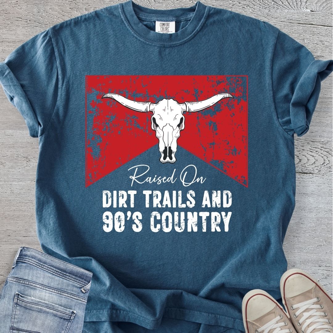 Dirt Trails & 90s Country Premium Tee
