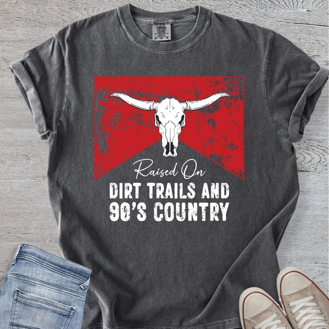 Dirt Trails & 90s Country Premium Tee