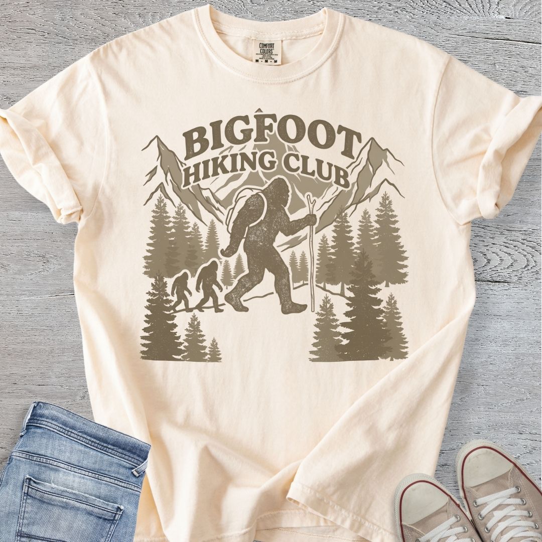 Bigfoot Hiking Club Premium Tee
