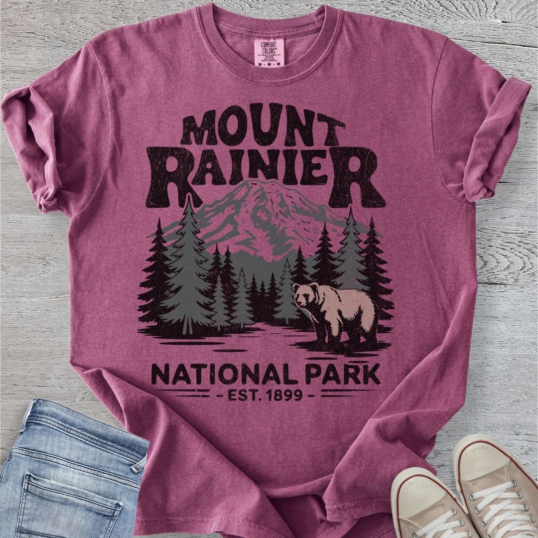 Mount Rainier NP Premium Tee