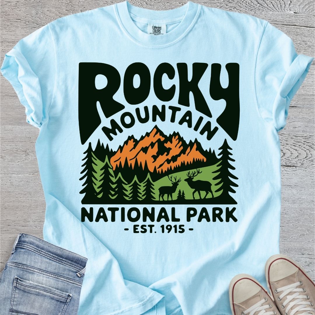 Rocky Mountain NP Premium Tee