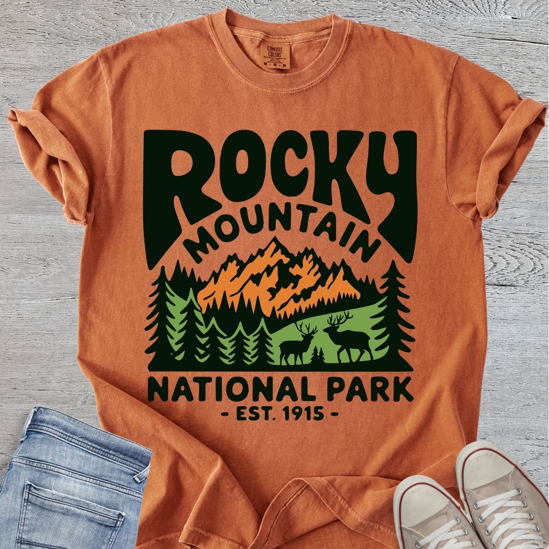 Rocky Mountain NP Premium Tee