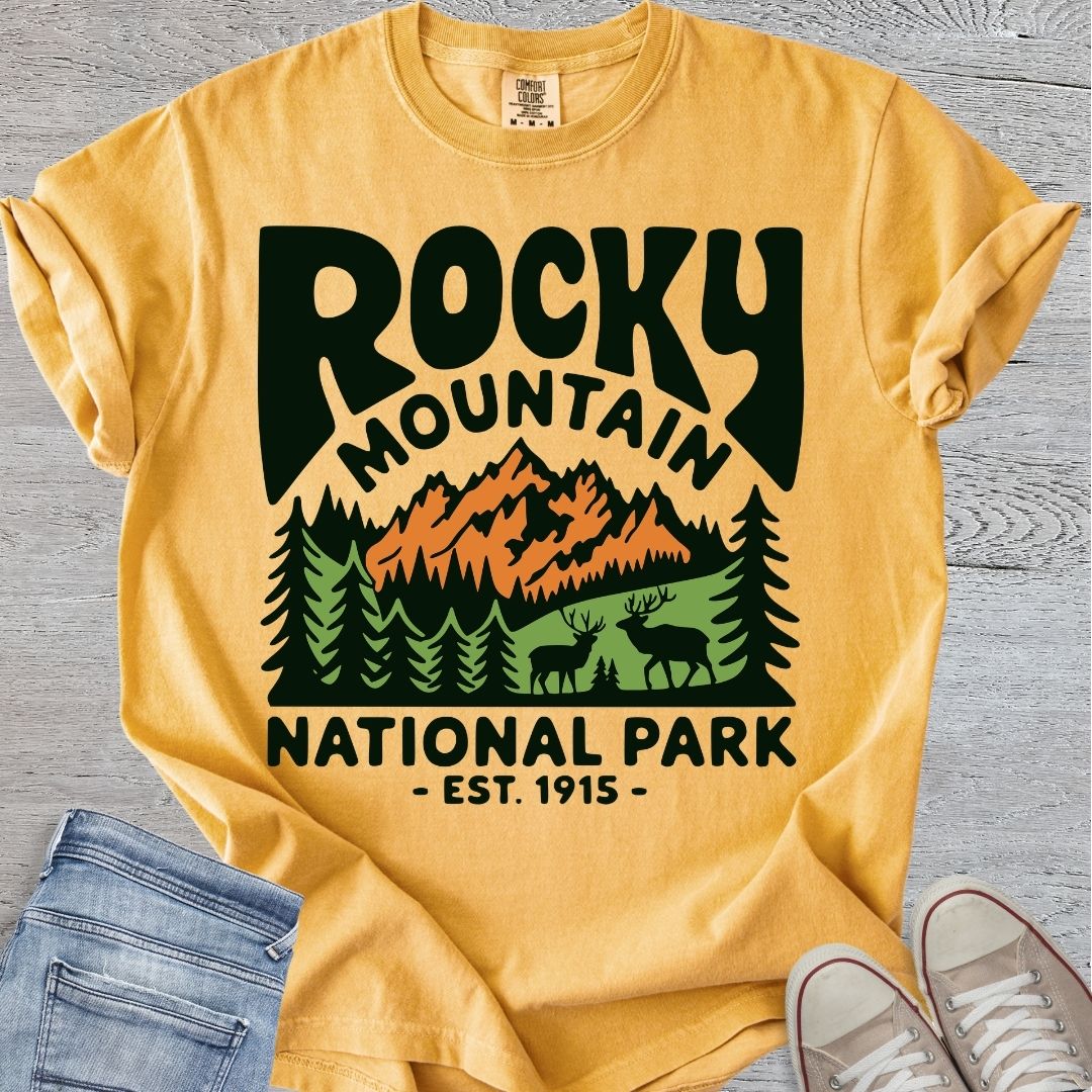 Rocky Mountain NP Premium Tee