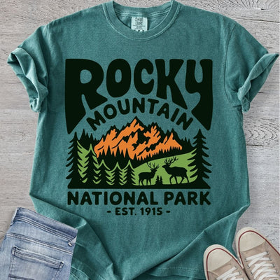Rocky Mountain NP Premium Tee