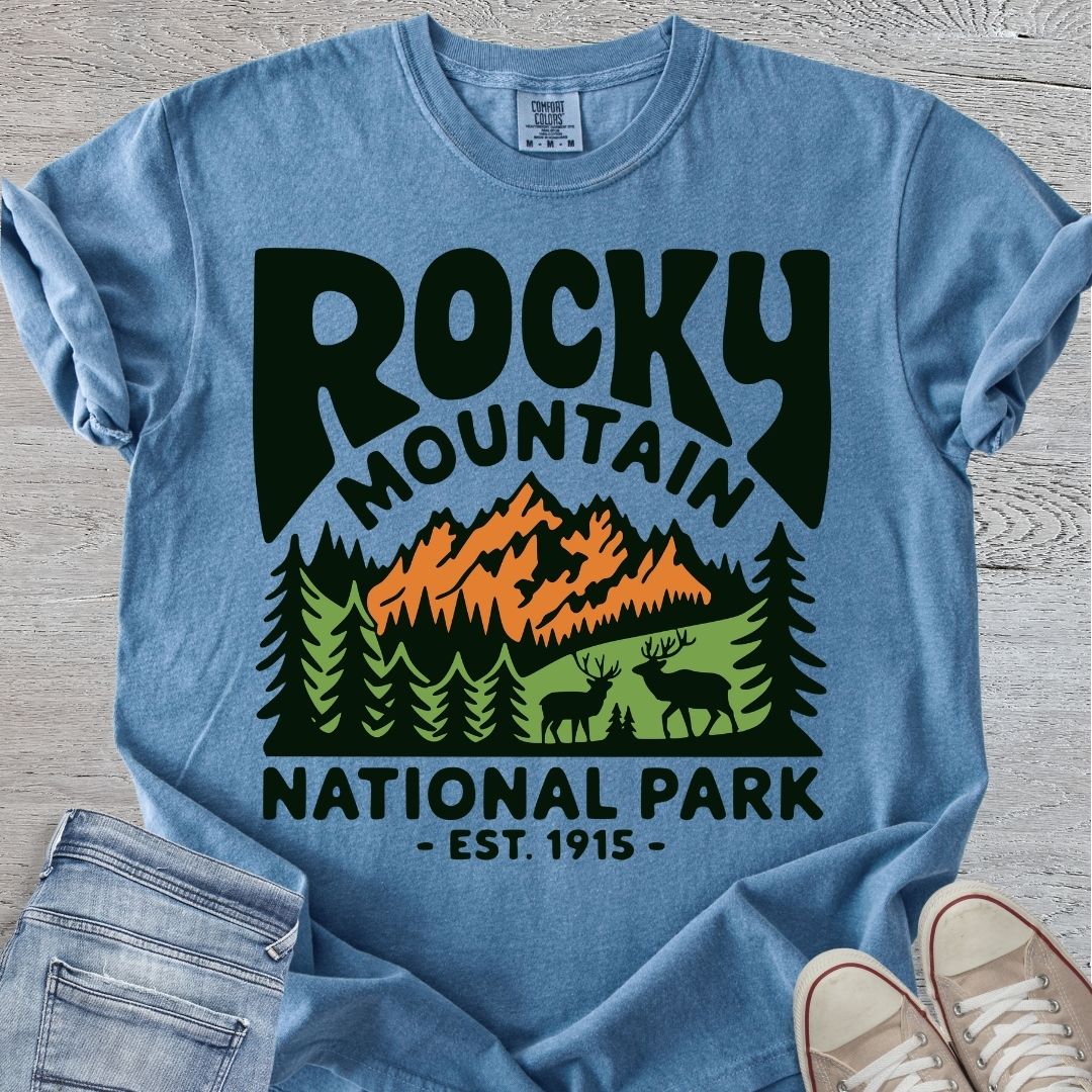 Rocky Mountain NP Premium Tee