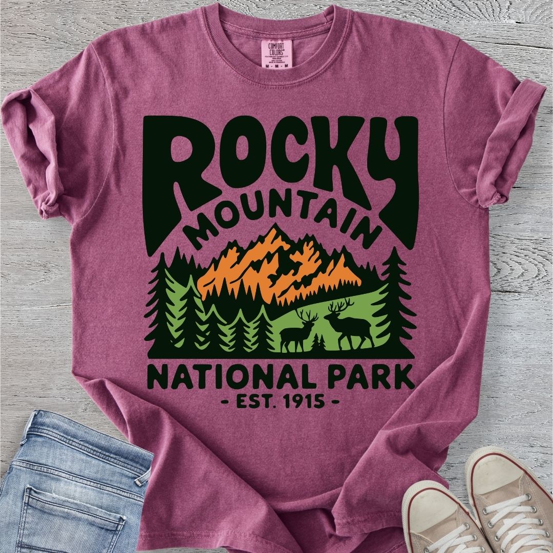 Rocky Mountain NP Premium Tee