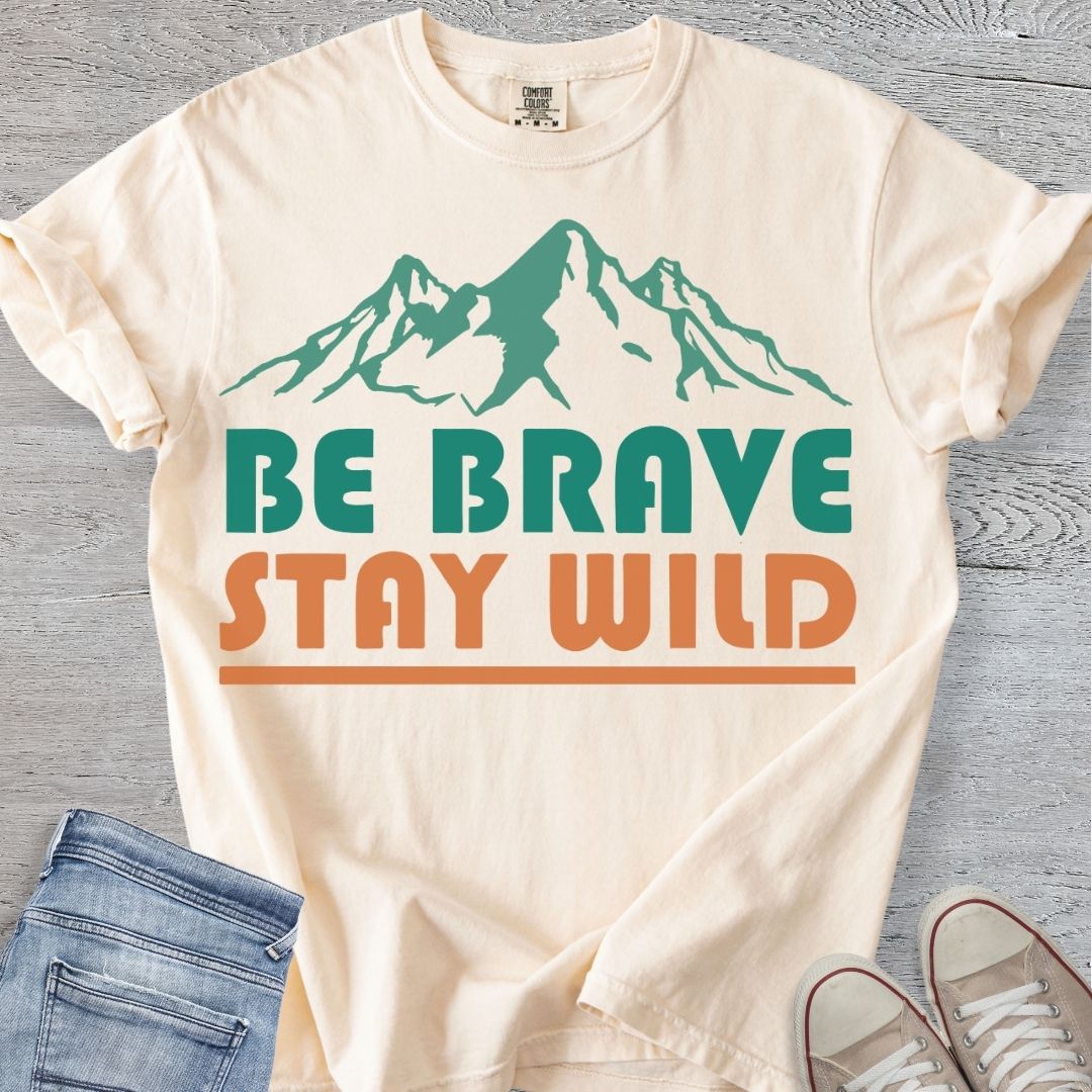 Be Brave Stay Wild Premium Tee