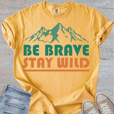 Be Brave Stay Wild Premium Tee