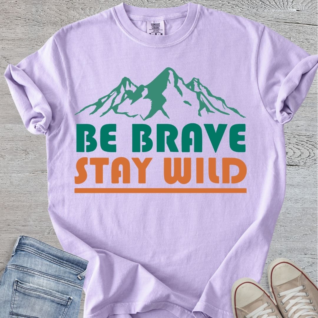 Be Brave Stay Wild Premium Tee