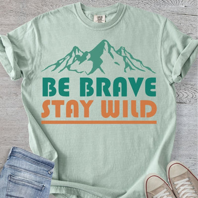 Be Brave Stay Wild Premium Tee