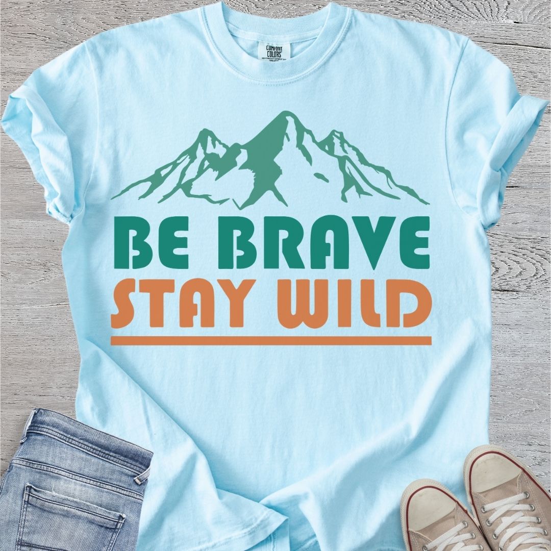 Be Brave Stay Wild Premium Tee